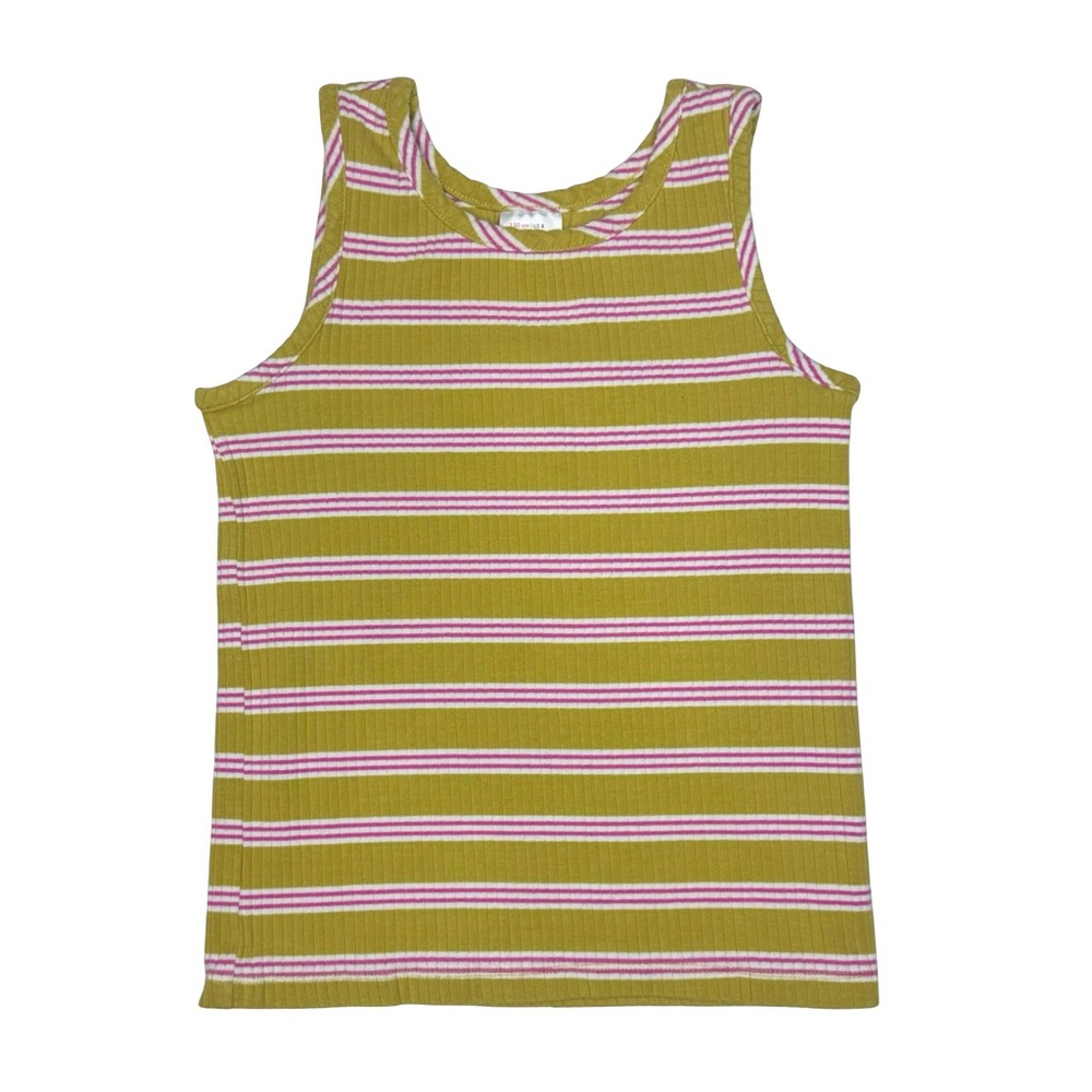 Hanna Andersson Striped Ribbed Tank
